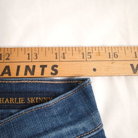 Lucky Brand Women's Charlie Skinny Regular Medium Wash Denim Jeans, Size 6 (28") - Picture 7 of 9